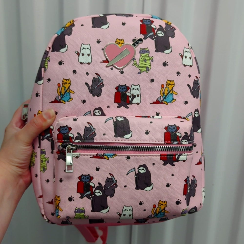 Horror Cat Loungefly Backpack